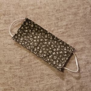 3/$10 green Floral mask +free with purchase